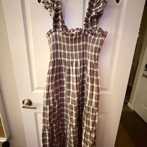 Hill House Ellie Multicolor Plaid Dress